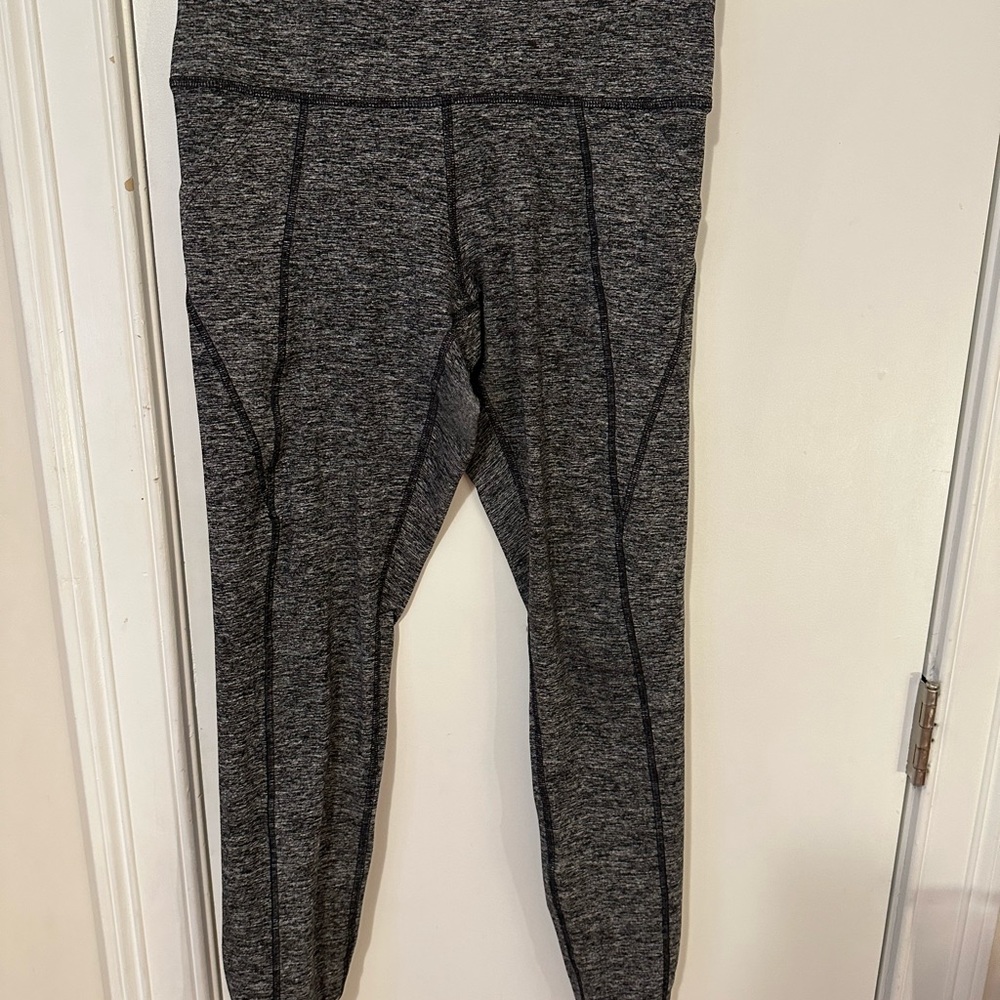 PINK Heather Grey Leggings